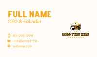 Cement Mixer Business Card example 2