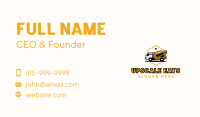 Truck Cement Concrete Business Card Image Preview