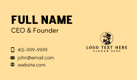 Gentleman Fashion Hat Business Card