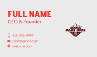 Bowling Sports League Business Card Image Preview