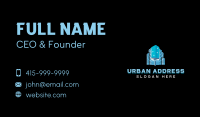 Urban City Building Cleaning Business Card Image Preview