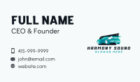 Sports Car Automotive Business Card Design