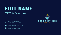 Fire Ice HVAC Business Card