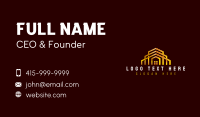 Roof Construction Renovation Business Card