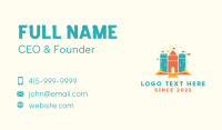 Child Castle Playground Business Card