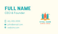Child Castle Playground Business Card