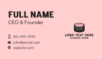 Sushi Roll Snack  Business Card