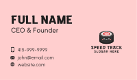 Sushi Roll Snack  Business Card