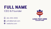 Lips Business Card example 4
