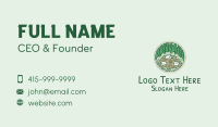 Campsite Forest  Business Card