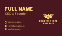 Eagle Bird Kettlebell Business Card