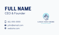 Cross Bird Religion Business Card