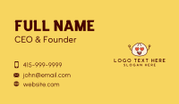 Asian Dimsum Mascot  Business Card