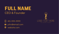 Sophistication Business Card example 2