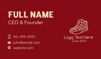 Sneaker Store Business Card example 2