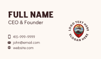 Outdoor Tour Destination Business Card