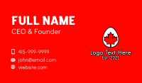 Maple Leaf Egg  Business Card