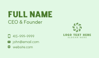 Herbal Eco Garden Business Card Design