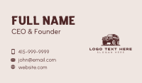 Car SUV Driving Business Card