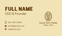 Animal Conservation Business Card example 2