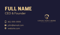Horse Shield Equine Business Card