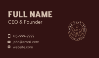 Eagle Falcon Wings Business Card