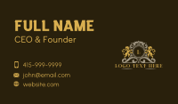 Lion Luxury Hotel Business Card