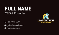 Dinosaur Monster Gaming Business Card