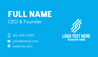 Techno Business Card example 1