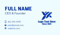 Blue Angelfish Business Card