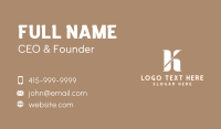 Hotel Business Card example 1