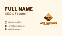 Travel Desert Highway Business Card