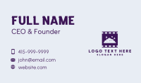 Popcorn Film Movie Business Card