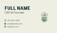 Watering Can Floral Gardening Business Card