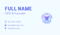 Shirt Laundry Wash Business Card