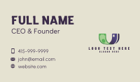 Credit Card Business Card example 2