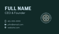 Catholic Chapel Parish Business Card