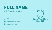 Sparkling Tooth Signal  Business Card