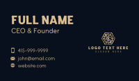 Cryptocurrency Blockchain Technology Business Card