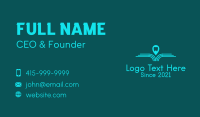 Blue Dental Navigation  Business Card