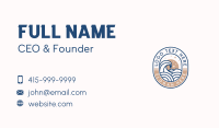 Coastal Sea Waves Business Card