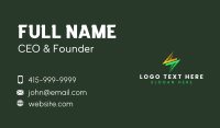 Electrical Lightning Thunder Business Card