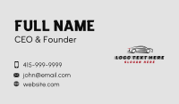 Fast Car Mechanic Vehicle Business Card Design