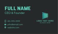 Window Business Card example 2