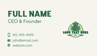 Leaf Garbage Disposal Business Card