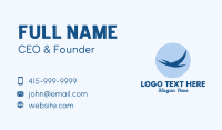 Flying Blue Bird  Business Card