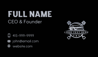 Piston Car Mechanic Business Card