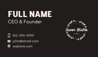 Garland Business Card example 2