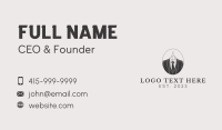 Coat Business Card example 3