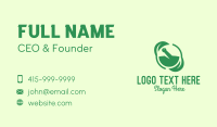 Green Herbal Medicine Business Card